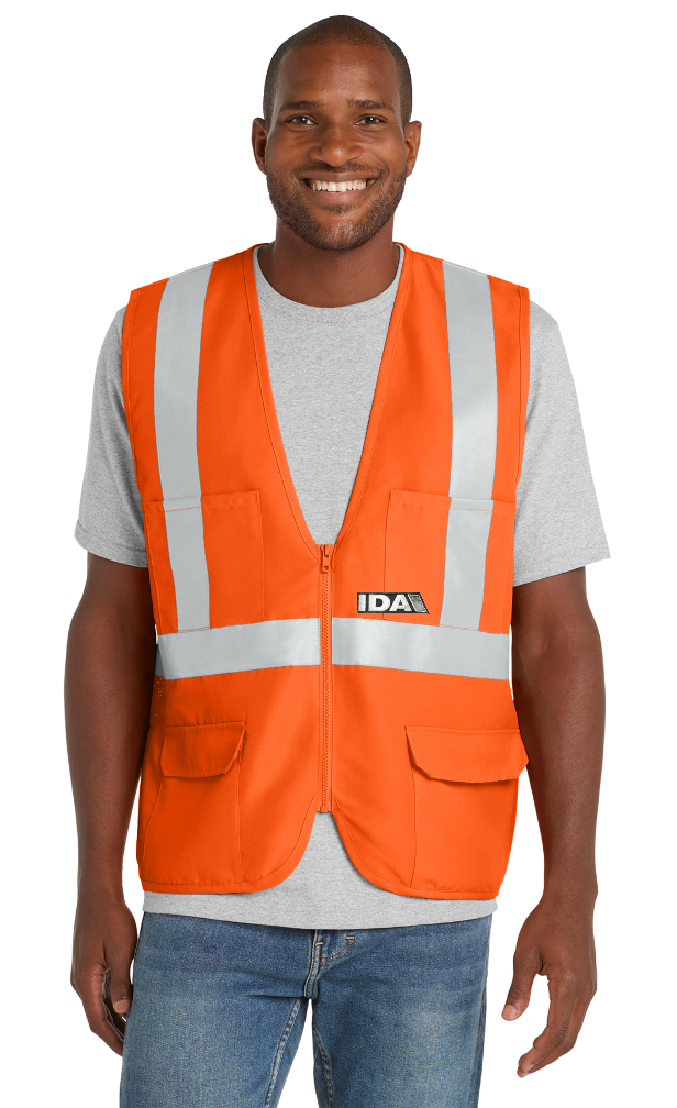 CornerStone® ANSI 107 Class 2 Mesh Back Safety Vest CSV405