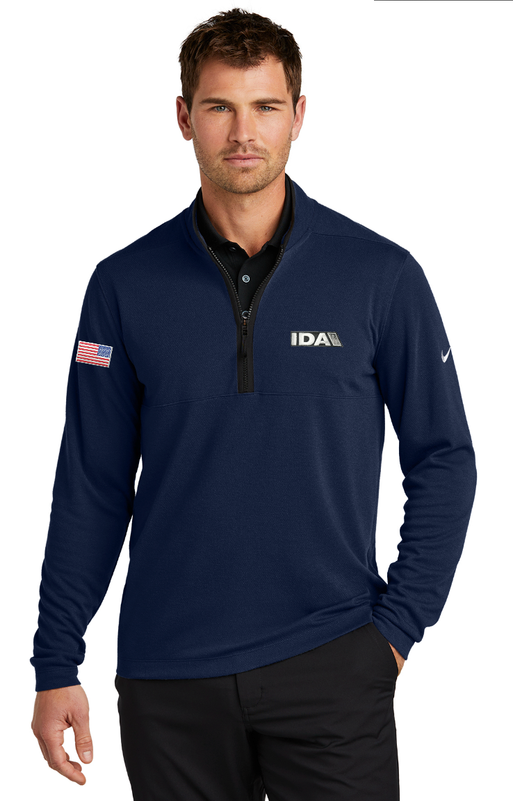Nike Textured 1/2-Zip Cover-Up