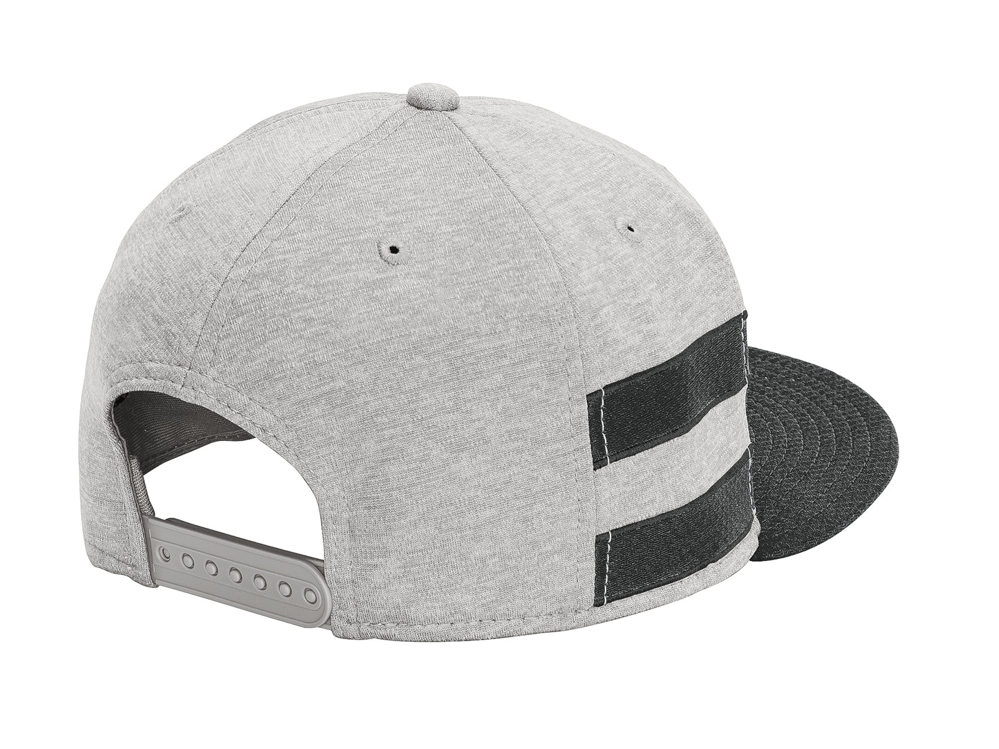 New Era ® Shadow Heather Striped Flat Bill Snapback Cap NE408