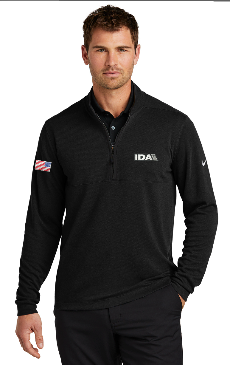 Nike Textured 1/2-Zip Cover-Up