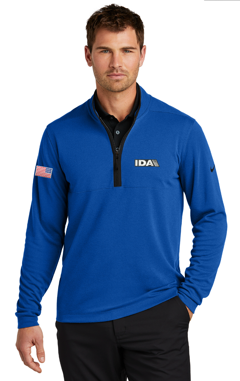 Nike Textured 1/2-Zip Cover-Up