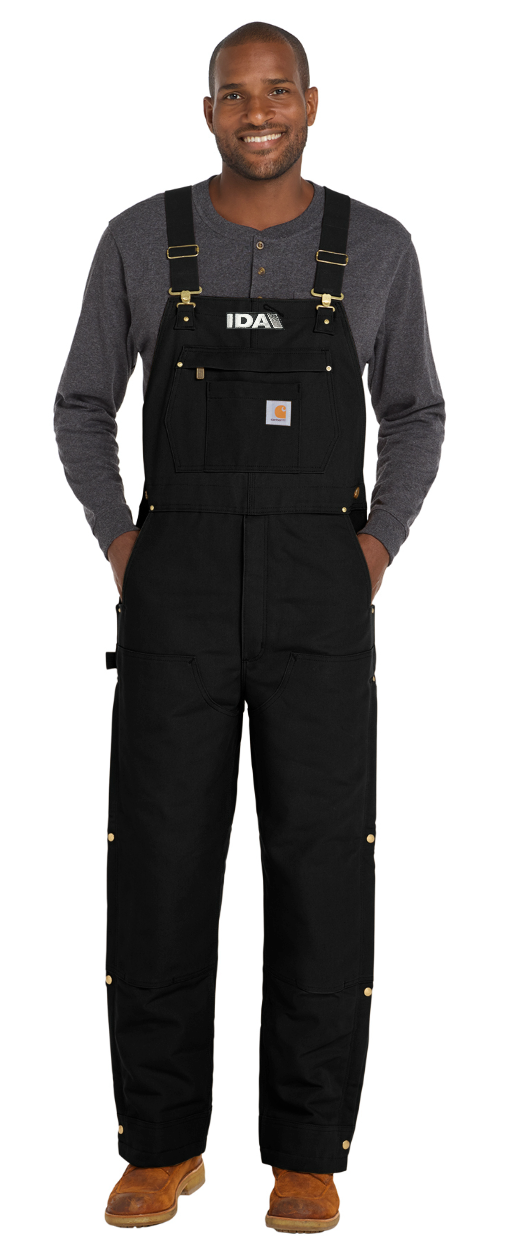 Carhartt® Tall Firm Duck Insulated Bib Overall CTT106672
