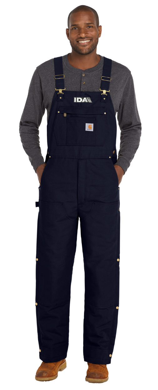 Carhartt® Tall Firm Duck Insulated Bib Overall CTT106672