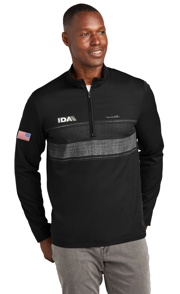 TravisMathew Balboa Chest Stripe Quarter Zip TM1MZ340
