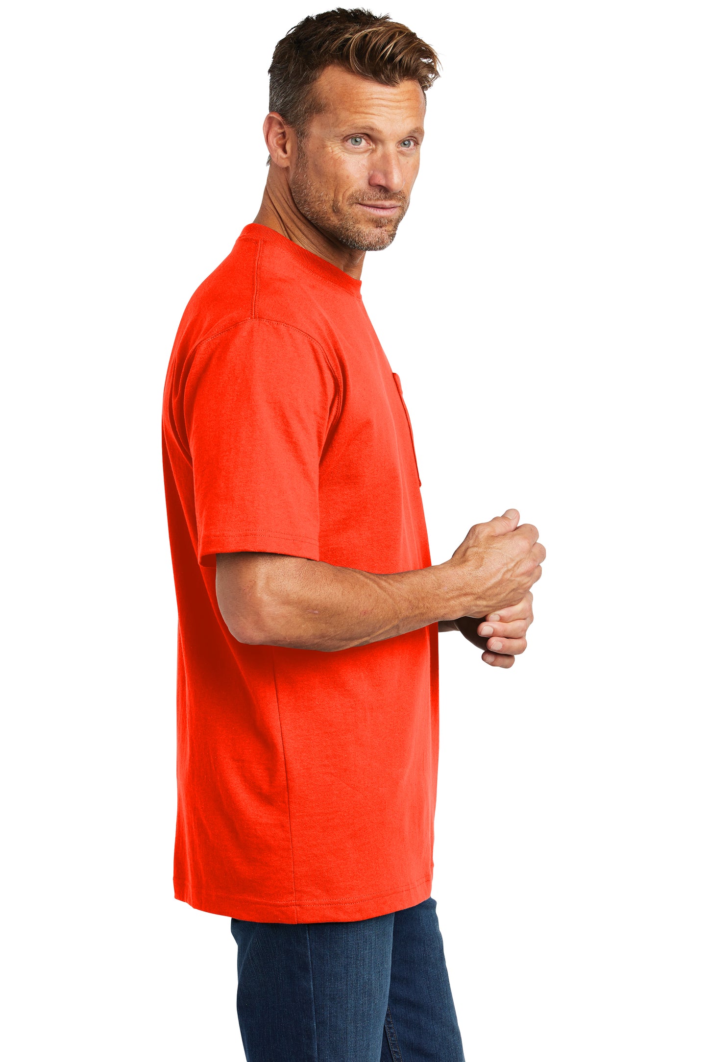 Carhartt ® Safety Workwear Pocket Short Sleeve Safety Tee CTK87